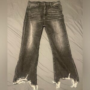 Risen frayed jeans